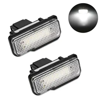2 BUC LED-uri Auto de Înmatriculare Lumini Pentru Mercedes W211 W203 5D W219 R171 Nici o Eroare Lampă