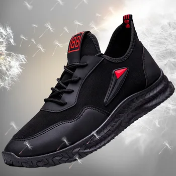 Nou Pantofi sport Pentru Bărbați de iarnă de pluș pantofi Respirabil Zapatillas Hombre Sport în aer liber Adidași cald Pantofi de Mers pe jos Dimensiune 39-44