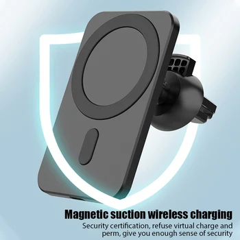 Masina Wirless Incarcator Stand pentru iPhone 12 Pro Max Magnetic Incarcator Auto Suport de Telefon pentru Telefoanele iPhone 12 de Încărcare