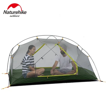 Naturehike Mongar 2 Ultralight Cort De Camping Cort Dublu De Nylon Fabic Strat Dublu Rezistent La Apa Cort Backpacking Drumeții Cort De Voiaj