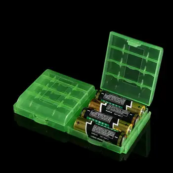 Baterie Cutii de Depozitare 5 Culori Convenabil Durabil AA/AAA Baterie 10 BUC Baterii Suport Cutie de Depozitare Greu rezistent la Uzura