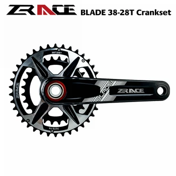 ZRACE Cranksets BLADE 2 x 10 2x11 2x12 Viteza Angrenajul Vultur Dinte pentru MTB XC / TR / SUNT 170 / 175 mm,38-28T, BB68/73 Chainset