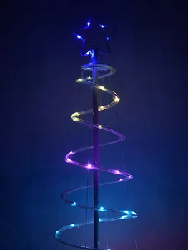 Pomul de crăciun de Lumină Lampă cu LED-uri Sârmă de Cupru Lampă Impermeabil în aer liber beculețele Pentru Pomul de Crăciun Decorare
