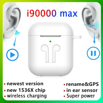 I90000 Max Tws 1:1 GPS Redenumi 2 Tws Wireless Căști Bluetooth Tws I90000 Pro Android PK I9000 Tws Căști Căști