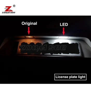 LED-uri albe de exterior ceață de parcare Inversă coada de iluminare a plăcii de + LED oglinda interioara lumini portiera bec pentru Mazda 6 GH ( 2009-2013 )