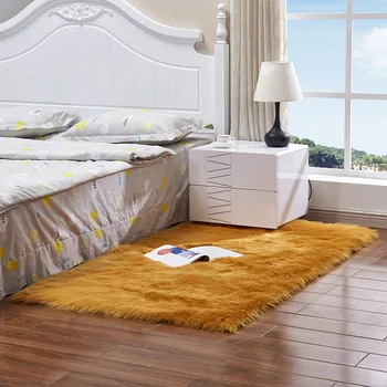 Simplu Stil de Mari Dimensiuni Camera de zi Dormitor Covor Podea Anti-alunecare Preș Confortabil de Pluș Pad Mat Apă Absorbant Covoare