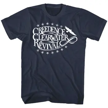 Creedence Clearwater Revival Vultur Barbati Tricou Stele CCR Trupa de Rock Muzica Merch