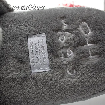 Totoro Pisica Drăguț Animale Desene animate de Femei/barbati, Cupluri Acasă Papuci De Casă Interior Apartamente cu un Dormitor Confortabil Pantofi Cald Iarna