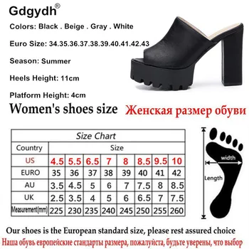 Gdgydh 2020 Vânzări La Cald De Vara Femei Pantofi Open Toe Platforma De Sex Feminin Sandale Cu Tocuri Groase Domnisoare Pantofi Livrare Gratuita Plus Dimensiuni 34-43