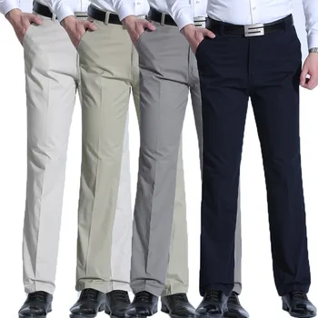 MRMT 2021 brand pantaloni pentru bărbați de vârstă mijlocie bumbac pantaloni casual sex masculin drept liber de afaceri pantaloni casual pantaloni pentru bărbați