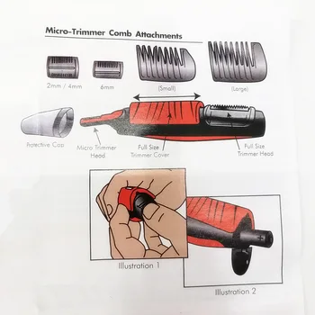 All In One Hair Trimmer Multi-funcția de aparat de Ras Electric Portabil aparat de Ras pentru Bărbați cu Barba de Tuns Aparat de Ras Corpul Droshopping