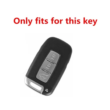 Piele Auto Key Caz Titularul de Acoperire Pentru Hyundai Solaris HB20 Veloster SR IX35 Accent, Elantra i30 KIA RIO K2 K3 Sportage