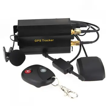 Negru GPS Auto Tracker 5 - 10m Precizie GPS GSM/GPRS de Urmărire Dispozitiv de Control de la Distanță Auto Vehicul motocicleta gps de localizare