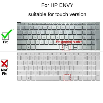 Clar TPU Tastatura Huse pentru HP ENVY 15t 17t 17 CG 2020 Laptop-uri de 17 CG000 17M-CG0013DX filmul protector al pielii anti praf nou
