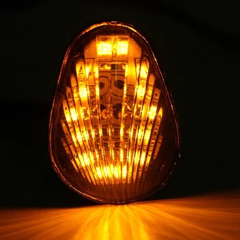 2 BUC LED-uri de Semnalizare Indicator luminos Lampă Flush Mount pentru Yamaha YZF R1 R3 R6 R6S FZ6 FZ1 FZ Fazer FZ6R FZ07 FZ8 FZ09 TMAX MT-0