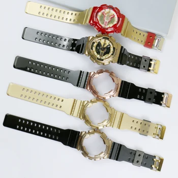 Rășină curea barbati pin cataramă de ceas accesorii pentru Casio G-shock GA GD100 110 120 140GAX GLS sport rezistent la apa de sex feminin ceas trupa
