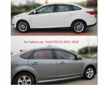 4BUC Mașină Fereastra Vizorului Deflector Vizorul Umbra Soarelui de Paza pentru Salonul auto Ford Focus 2012-2018