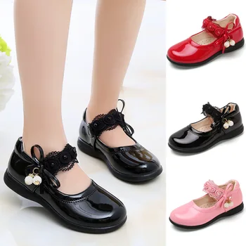 Copii pantofi fete pantofi de piele de primavara toamna anului 2020 noua moda printesa pantofi coreean COPIL mare fund moale performanță pantofi