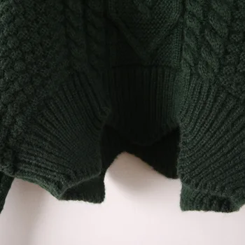Roling pulover pulover femei lână groasă 2020 toamna iarna vrac poftă de mâncare tricot pulover haina îngroșarea student maree