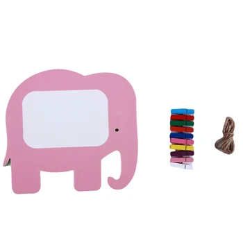 10buc /set de Desene animate Drăguț Elefant Hârtie Rama Foto Marcos De Fotos Comparativ Porta Retrato Moldura Decorative de Perete Rame