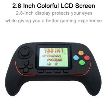 Handheld portabil Consola de Joc Construit în Jocuri Clasice de 16 Biți HD Joystick-ul Joc Consola Bluetooth 2.4 G Luptă On-line Pentru Copii