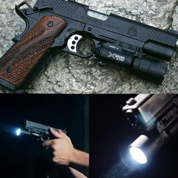 500 Lumeni de Ieșire de Mare Tactice X300 Ultra Pistol de Lumină X300U Armă de Lumină Lanterna Lanterna Glock 17 18 1911 Pistol de Lumină