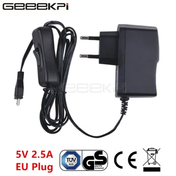 GeeekPi Zmeura 5V 2.5 a Putere Adaptor de Alimentare UE / SUA / marea BRITANIE Încărcător Priză cu Întrerupător pornit/OPRIT Cablu pentru Raspberry Pi 3B+ /3B