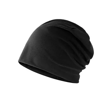 2020 Unisex de Culoare Solidă pentru Bărbați Femei Chelioși Căciuli Capac Tricot Tricot Bumbac Dublu Strat de Material Capace Capota Pălărie femei pălării