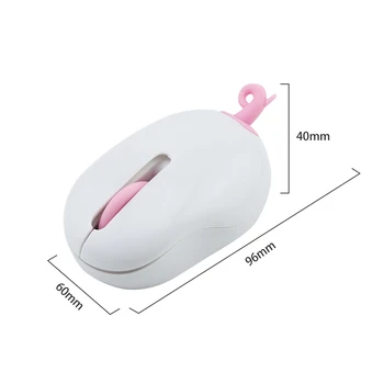 CHYI Wireless Mini Mouse de Calculator Creative Drăguț Mause Optic Usb 3d Ergonomice Tăcut Portabil Roz Copii Cadou de Soareci Pentru Laptop PC