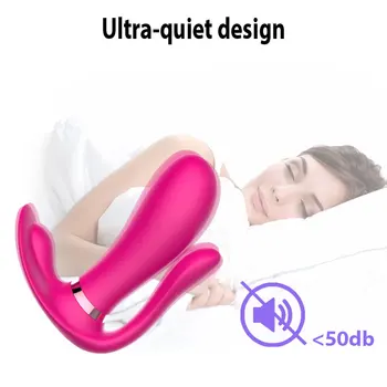 Control de la distanță G-Spot Penis artificial Vibratoare Jucarii Sexuale pentru Femei Wireless Anal Plug Masaj sex Feminin Chilotei Vibrații Adult Sex Produsele