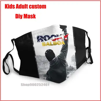 Rocky Balboa America Pavilion DIY masca de fata moda masca pentru masti de fata lavabile refolosibile masca adult uxury designer masca de fata