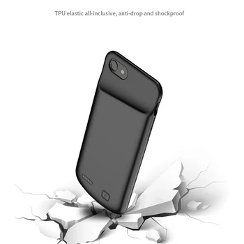 Margrett Pentru iPhone 6 6s 7 8 6 Plus 6s 7 Plus 8 Plus carcasa Bateriei de Mare Capacitate, Banca Încărcător Capacul Inteligent de Alimentare Externă Caz