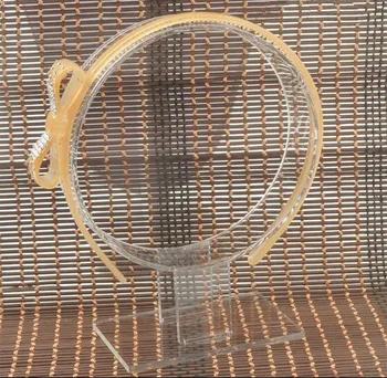 Boutique afișa elemente de recuzită Acrilice hairband banda display stand ac de păr rack de afișare cerc păr bijuterii suport pentru căști rack