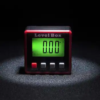 Precizări Raportor Digital Inclinometer 360 Display LCD Conice Nivel Caseta Angle Finder Metru Indicator Unghi Cu Magnet de Bază