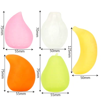 4D Realist Masturbarea Vagin Artificial Fals Pasarica Vaginul Jucarii Sexuale pentru Barbati 5 Fructe de Culoare Silicon Produse pentru Adulți