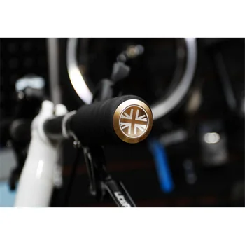 1 pereche de Biciclete Ghidon de Prindere Plug pentru Biciclete Pliabile Brompton din aliaj de aluminiu 3 culori