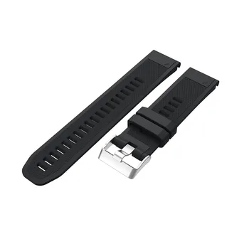 22mm Curea Silicon pentru Garmin Fenix 6/5/5 Plus Ceas Inteligent Trupa de Eliberare Rapidă Easy Fit Watchband Pentru Garmin Forerunner 935 945