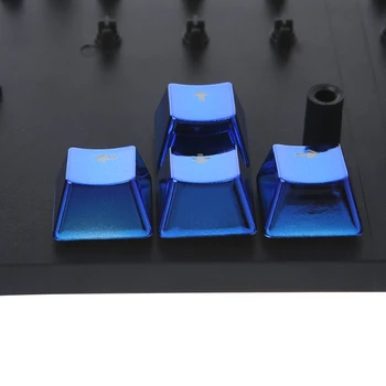 Strat de Metal PBT DIY 12 Taste pentru Tastatură Mecanică cu keycap tragator