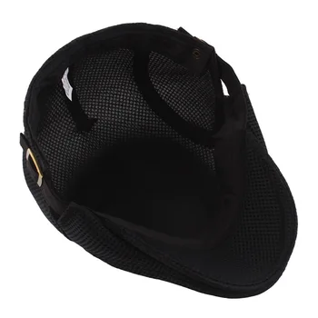 2020 Reglabil Bereta Capace De Soare În Aer Liber Respirabil Os Refuz Pălării Femei Barbati Spic Solid Plat Berete Capac Pălărie