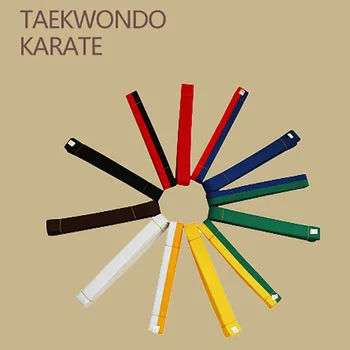 USHINE YS05 negru rosu verde galben centura de Taekwondo, Judo, Karate război centura aleatoriu pentru copii adulți