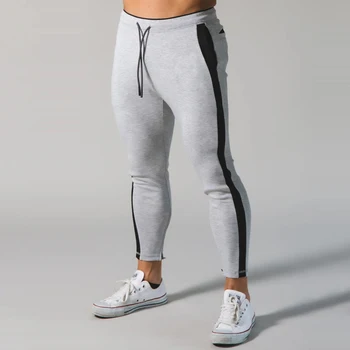 De Vânzare la cald 2020 Barbati Casual Slim-fit Sport Pantaloni Sport de sex Masculin de Gimnastică Cotton Jogger Sport Respirabil Cordon Pantaloni