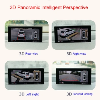 Newst accesorii Auto HD 3D 360 Surround View Sistem de Monitorizare/ Bird View Sistem 4 camera Auto 1080P DVR G-Senzor
