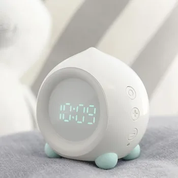 APP inteligent Bluetooth Speaker Mini Multi-funcția Digital cu LED-uri USB exigibilă Ceas de Somn Lumina 2 moduri SleepTraining ceas Deșteptător