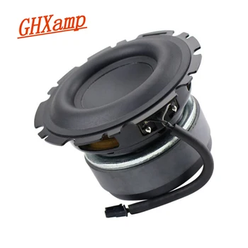 GHXAMP Vorbitor de 4.5 inch Bass Subwoofer Difuzor Mid-bass de Cauciuc Mare Compozite din Aluminiu Bazinul 4OHM 90dB 50W pentru Inegalabil