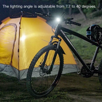 Noi BEE Lumină Puternică Zoom Lanterna Portabil Impermeabil noapte Încărcare cu LED-uri în aer liber cu bicicleta Magnetică Coada si Biciclete Lumina