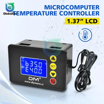 -55℃~120℃/-67℉~248℉ Temperatura Controllear NTC Senzor de Termostat de 12V, 24V, 220V 20A 10A 2200W cu efect De Seră Pește Frigider