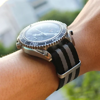 De înaltă calitate nailon watchband pentru 007 brand bratara 20mm 22mm nato zulu curele ceas militar brățară