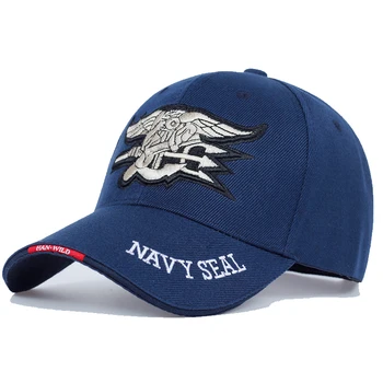 De înaltă Calitate Mens US NAVY Șapcă de Baseball Navy Seals Capac Tactice Armata Șapcă de Camionagiu Gorras Snapback Hat Pentru Adulți