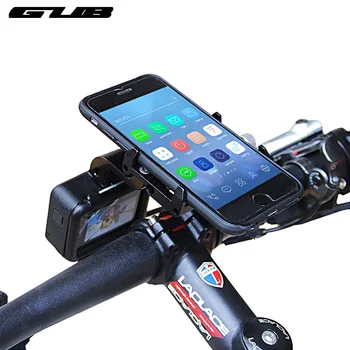 GUB Aliaj Anodizat Telefon Monta Bicicleta Ghidon suport pentru Telefoane mobile GPS Camera Lampă de Montare Lățime Reglabil CNC Suport G-88