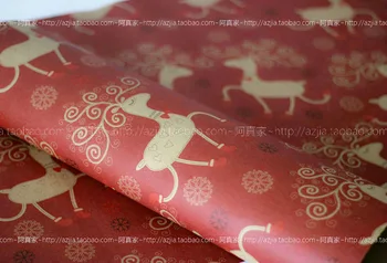 10buc/lot 50*70cm Ambarcațiuni de Hârtie, Hârtie de Ambalaj Cadou de Crăciun de Ambalare Singură Parte Cadou de Anul Nou Material de Ambalare Decor Acasă